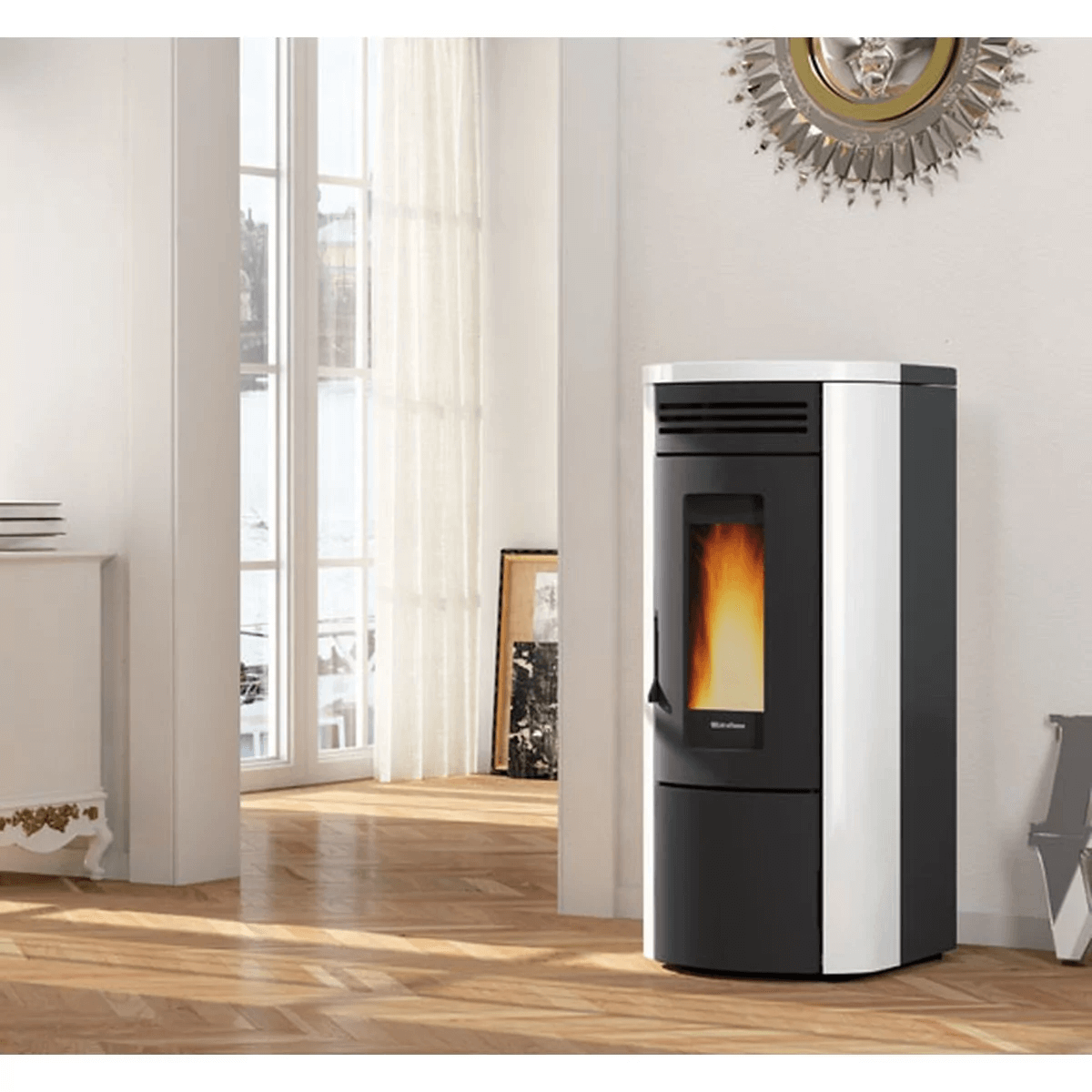 La Nordica Pelletofen wassergeführt