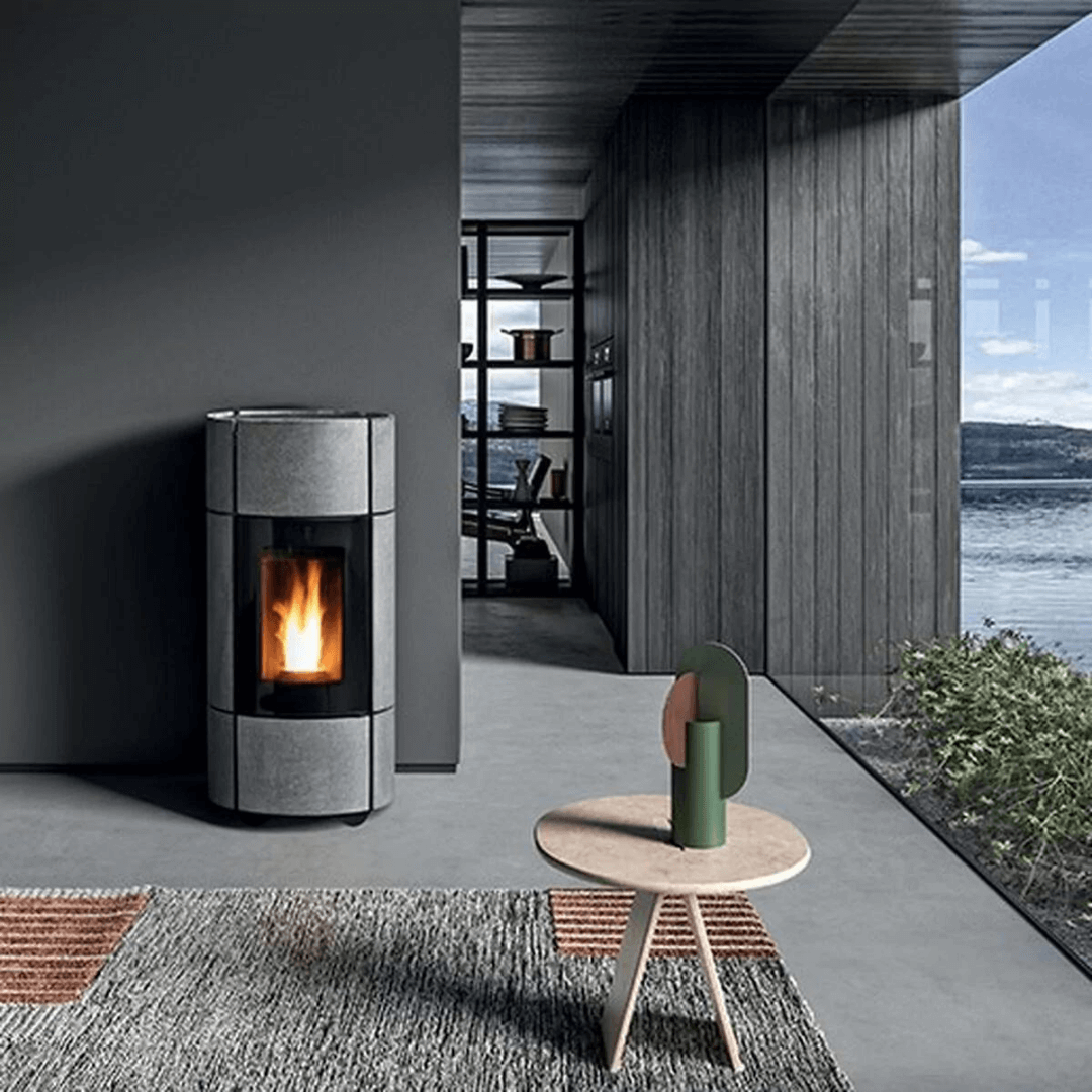 Pelletofen mit Wi-Fi-Funktion