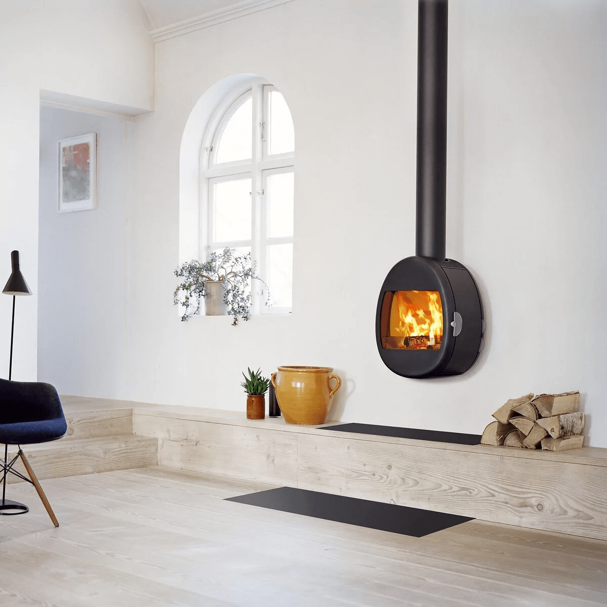 Kaminofen Scan 66-1 Wall - als Wandmodell