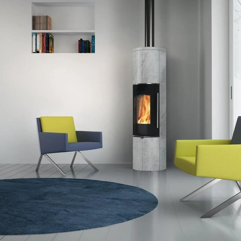 Kaminofen Edilkamin Tally 8 UP S - 8 kW