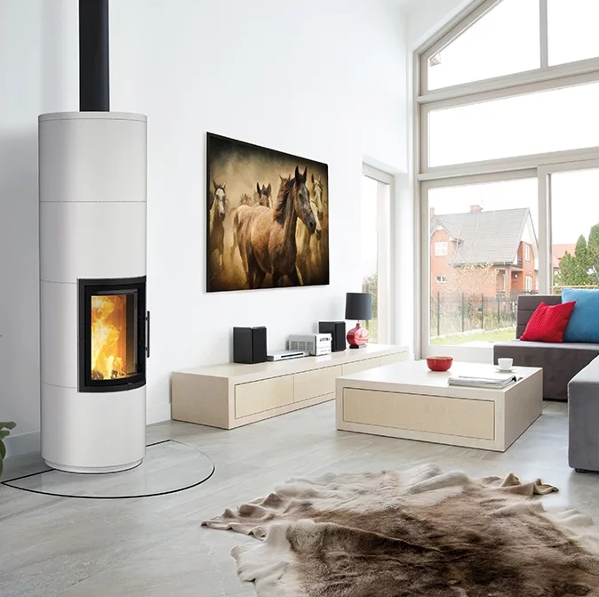 Kaminbausatz Camina S21 GO-Line - Grundofen-Wärmespeicheranlage - 2,2kW