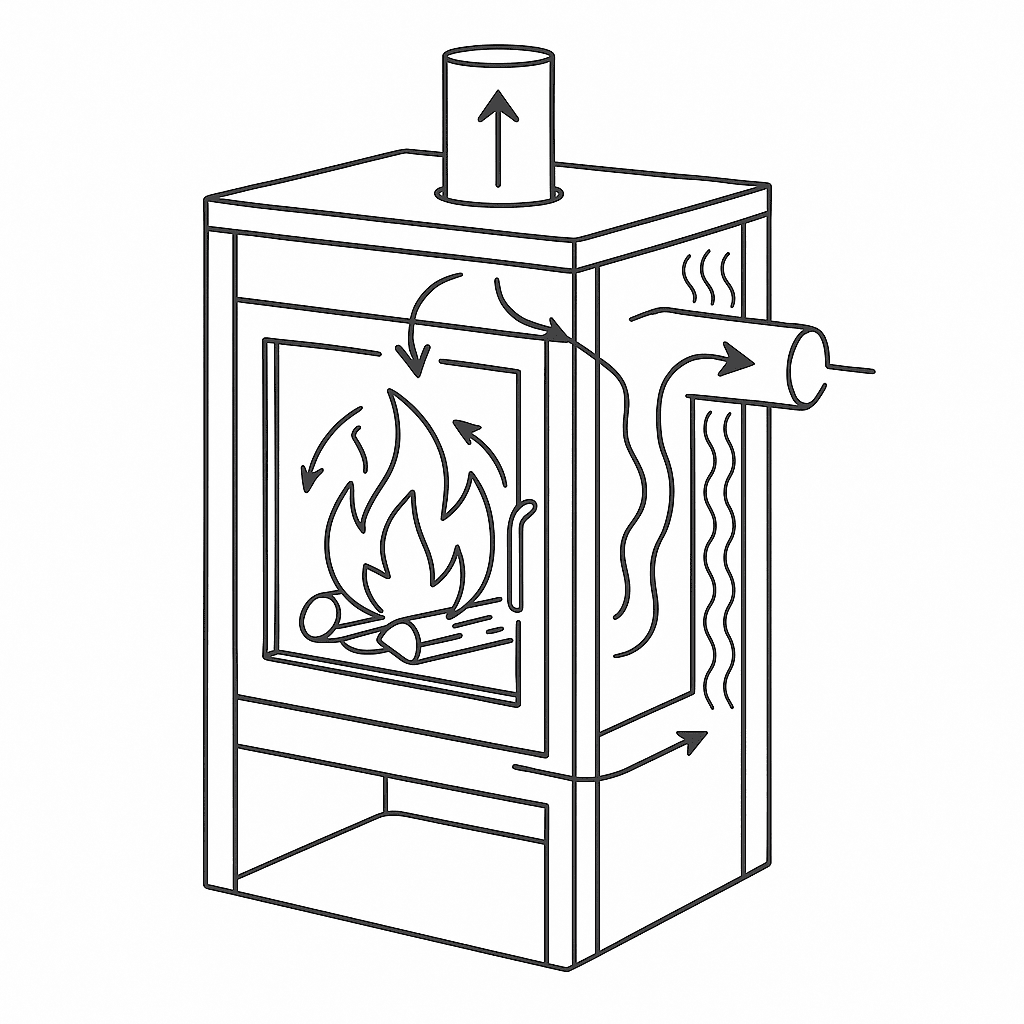 Wie funktioniert ein Schwedenofen?