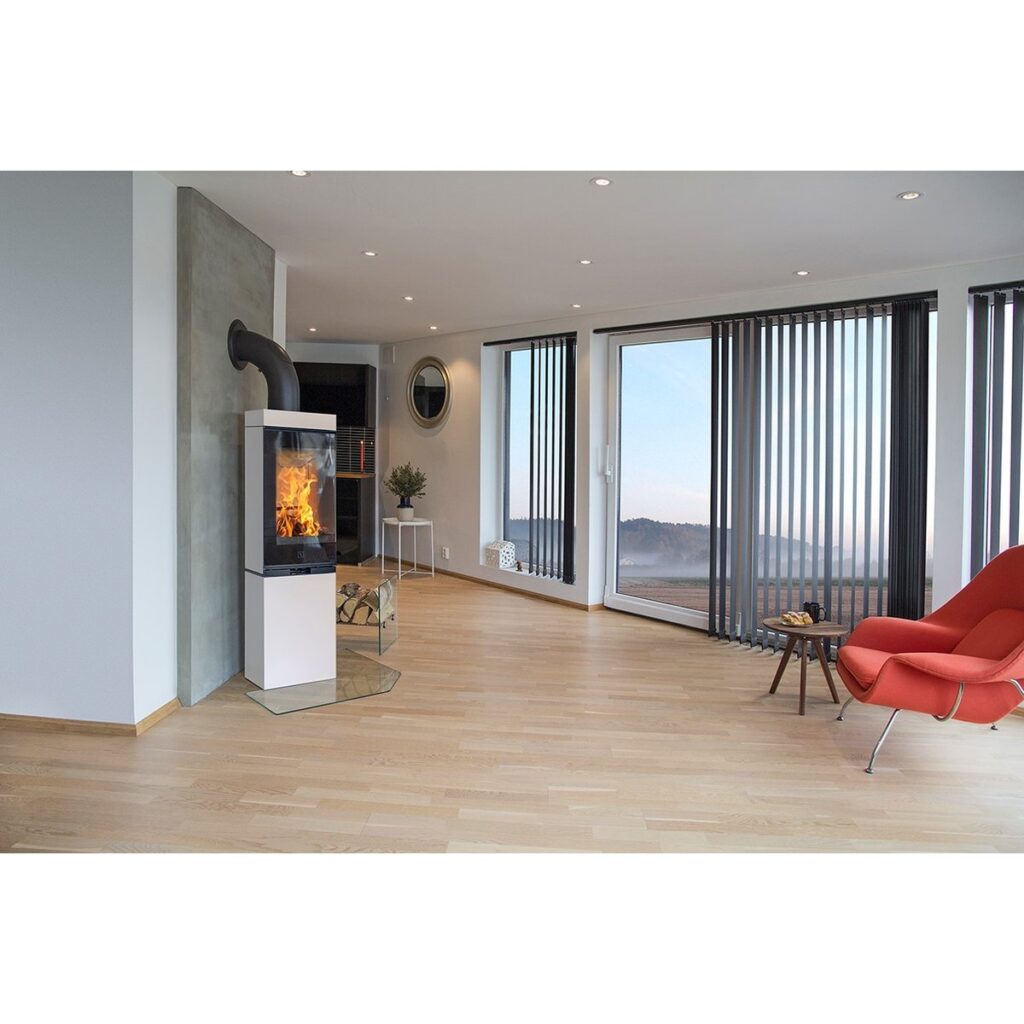 kaminofen scan feuer flamme