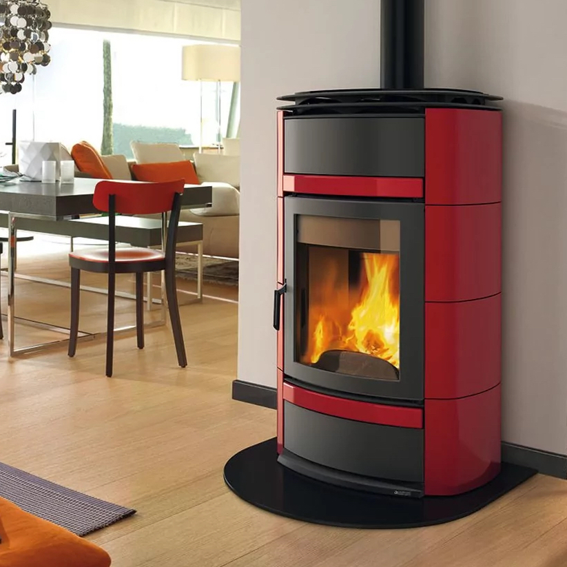 KAMINOFEN WASSERGEFÜHRT LA NORDICA NORMA S EVO IDRO D.S.A.