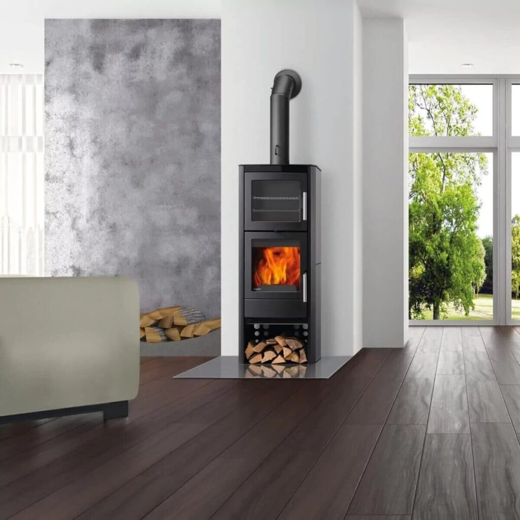 BACKKAMINOFEN LOHBERGER BAKE ME - SCHWARZ