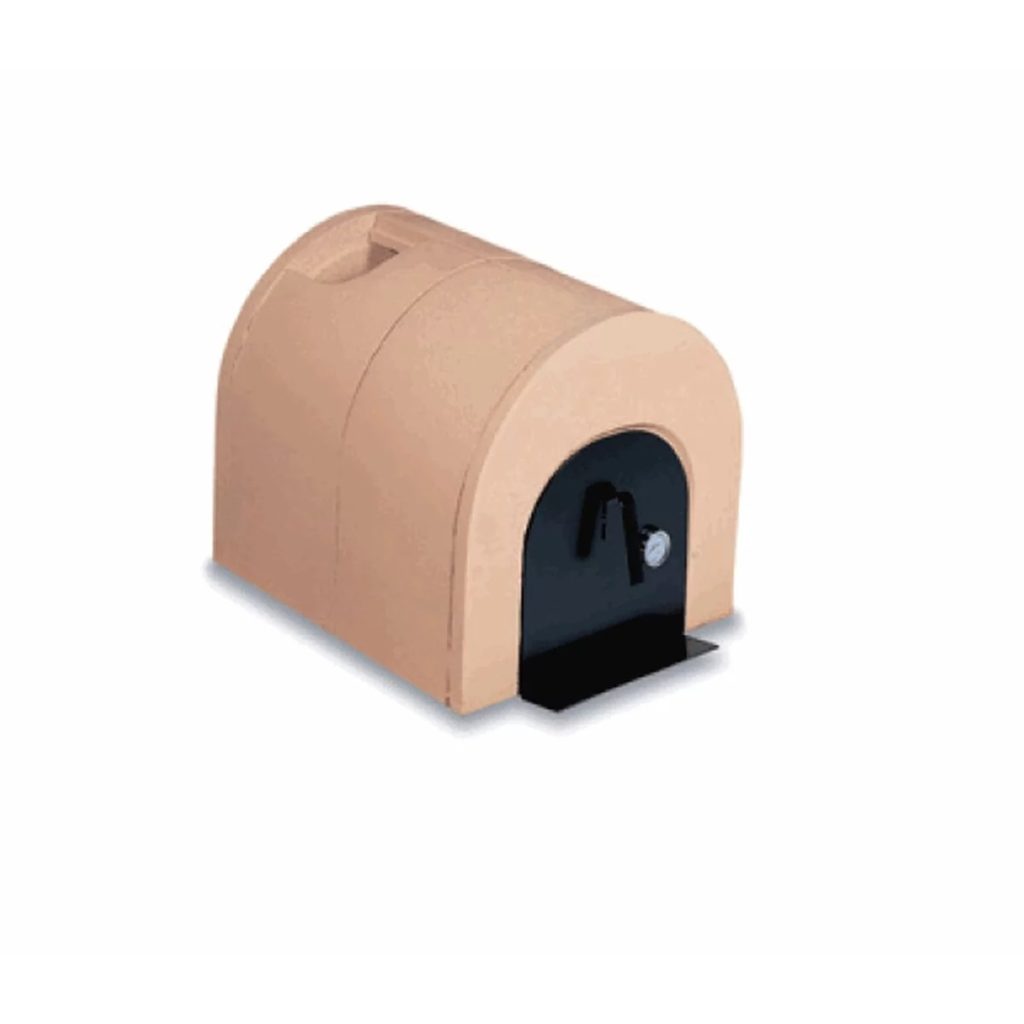 Beige Mini Backofen für Pizza