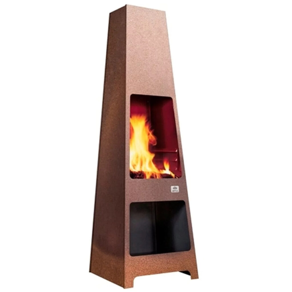 Brauner Gartenkamin von Jotul