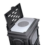 Kamin Gussofen von La Nordica mit Kochplatte