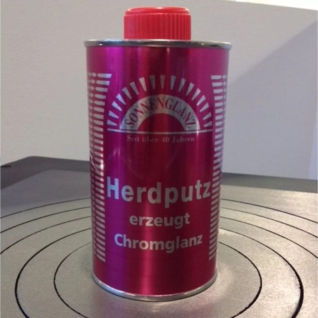 Pflegemittel für Stahlplatten von Wamsler