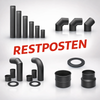 Farbe SCHWARZ, Senotherm lackiert, 2 mm Wandstärke