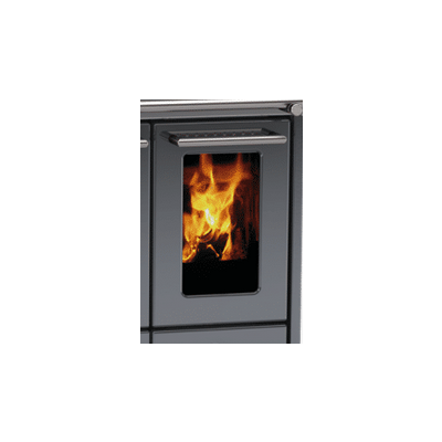 Sichtfenster für Feuerraum mit Dreifachverglasung