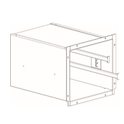 Ausziehbare Backrohrschienen