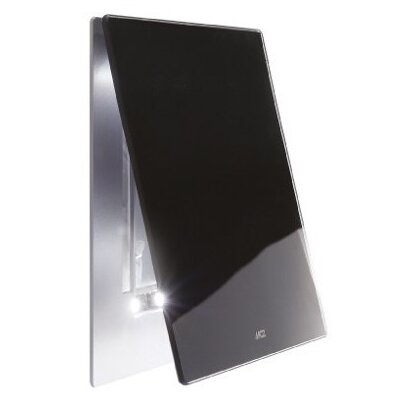 Luftauslass Ghost, schwarzes Glas