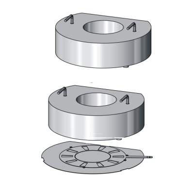 Speichersteine in Verbindung mit hohem Topmodul 460 mm
