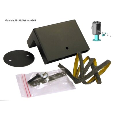 Montierungssatz für Frischluftzufuhr (nach unten)