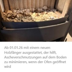 Eckiger Kaminofen Jydepejsen Senza Speckstein,...