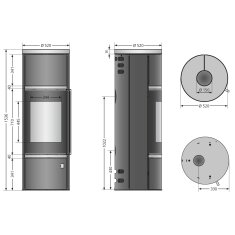 Kaminofen Oranier Arena W+ 2.0 - 7 kW