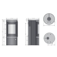 Kaminofen Oranier Arena 2.0 - 7 kW