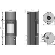 Kaminofen wassergeführt Oranier Arena Aqua 2.0 - 8,5 kW