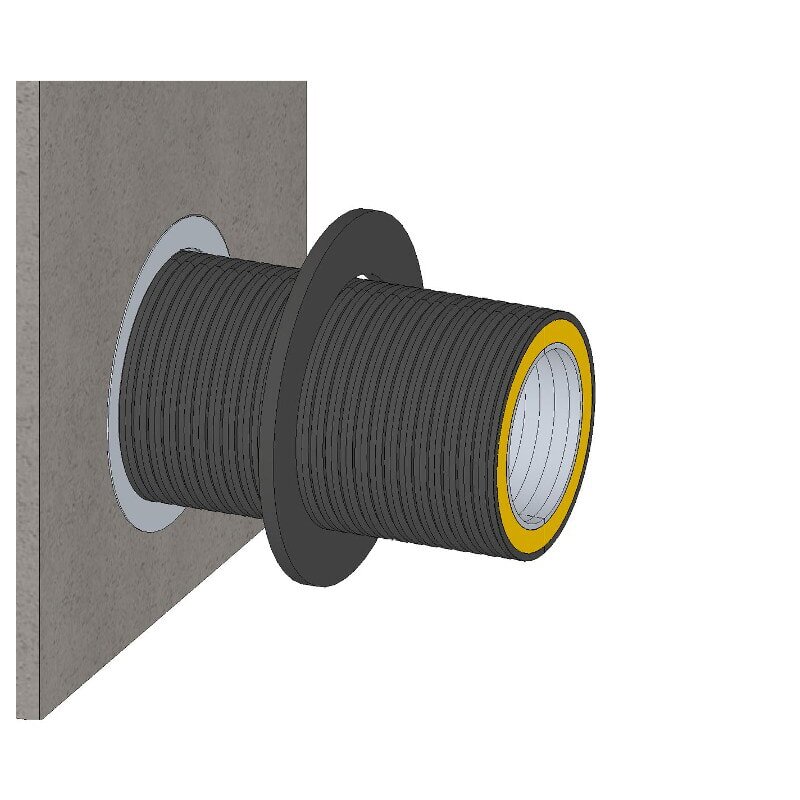 CB Schornstein-Verbrennungsluftstutzen für LAS Ringspalt