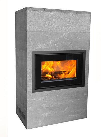 Kaminbausatz Jydepejsen Sigma Titan 3 Tulikivi- Speckstein - 7 kW