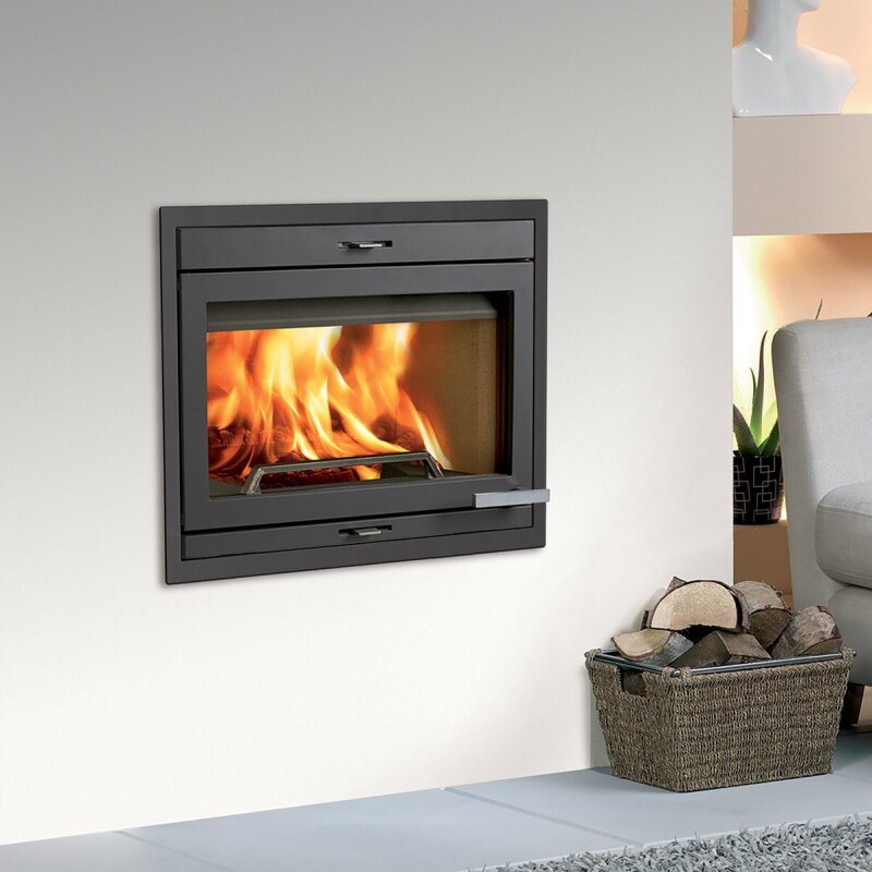Kamineinsatz Guss Jotul I 400 - 6 kW - schwarz lackiert (BP)