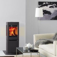 Kaminofen Gussofen Jotul F 165 - Gusssockel mit...