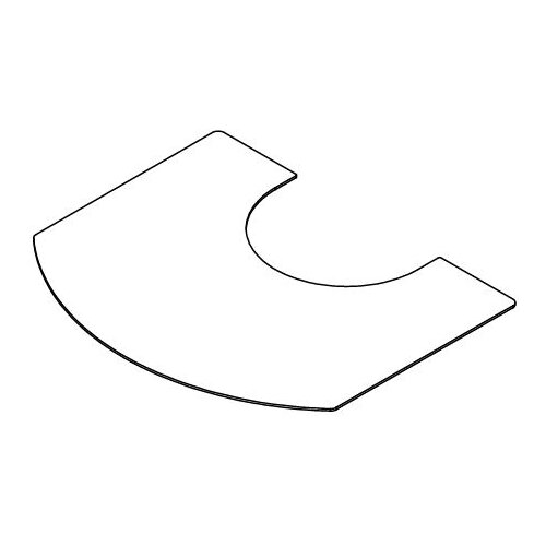 SCAN Vorlegeplatte aus Glas für Scan 85 (1030 x 835 mm)