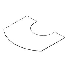 SCAN Vorlegeplatte aus Glas für Scan 85 (1030 x 835 mm)