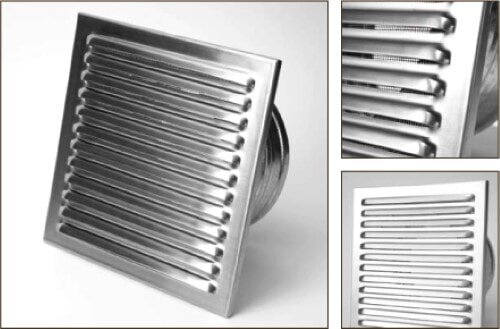 Außenluftgitter 21x21cm