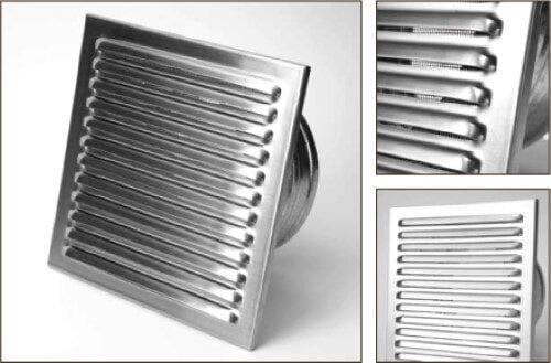 Außenluftgitter 21x21cm