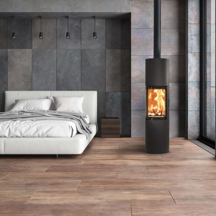 Kaminofen Austroflamm Stila - Gussgrau - 5 kW