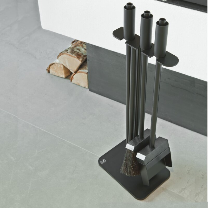 Kaminbesteck Red Anvil - Black HiBoom 3