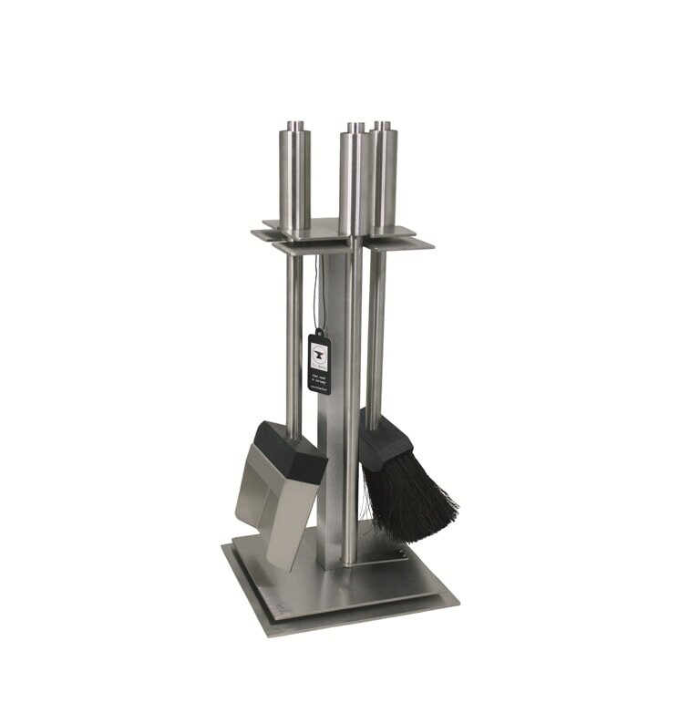 Kaminbesteck Red Anvil - MiniTower 3 - Edelstahl