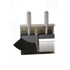 Kaminbesteck Red Anvil - Salt & Pepper Wall - Edelstahl