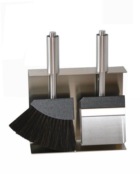 Kaminbesteck Red Anvil - Salt & Pepper Wall - Edelstahl