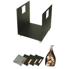 Red Anvil - Holztragetasche WoodPack RipStop Nylon - Schwarz