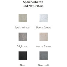 Kaminbausatz Camina S4 Eck - 7 kW - Speicherkamin