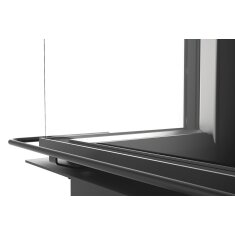 Kaminbausatz Camina S4 Eck - 7 kW - Speicherkamin