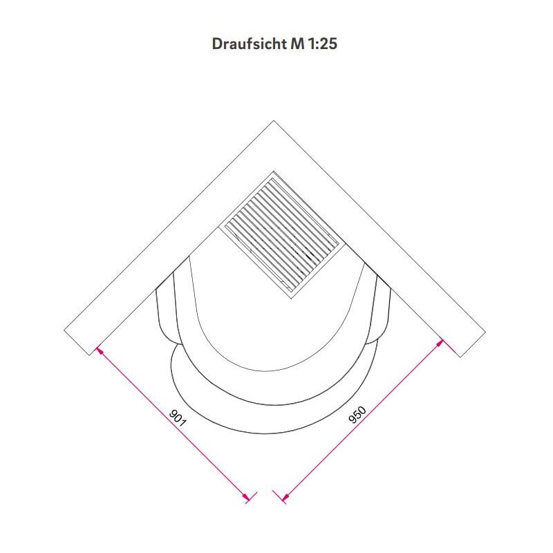 Kaminbausatz Camina S5 Eck - 7 kW - Speicherkamin