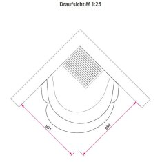 Kaminbausatz Camina S5 Eck - 7 kW - Speicherkamin