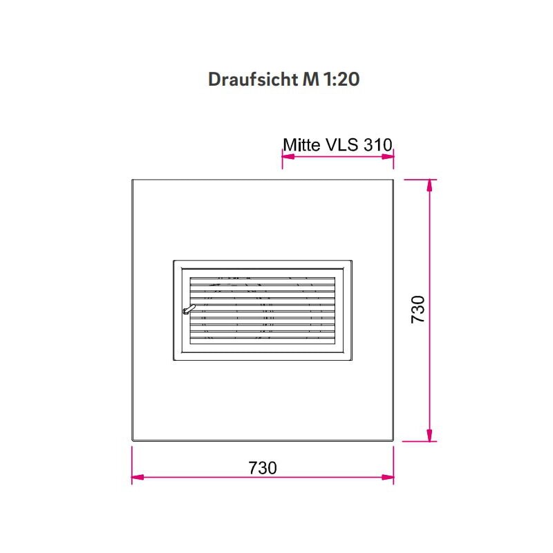 Kaminbausatz Camina S9 Kurz - 7 kW - Speicherkamin