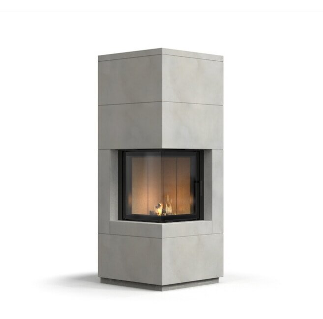 Kaminbausatz Camina S9 Kurz - 7 kW - Speicherkamin