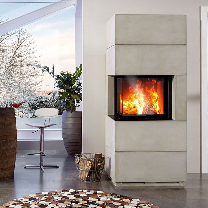 Kaminbausatz Camina S17 - 5 kW - Speicherkamin