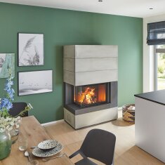 Kaminbausatz Camina S10 - 9 kW - Speicherkamin