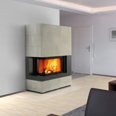 Kaminbausatz Camina S10 - 9 kW - Speicherkamin