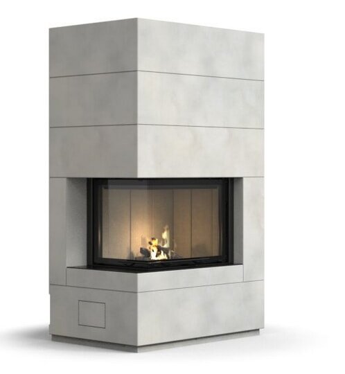 Kaminbausatz Camina S10 - 9 kW - Speicherkamin