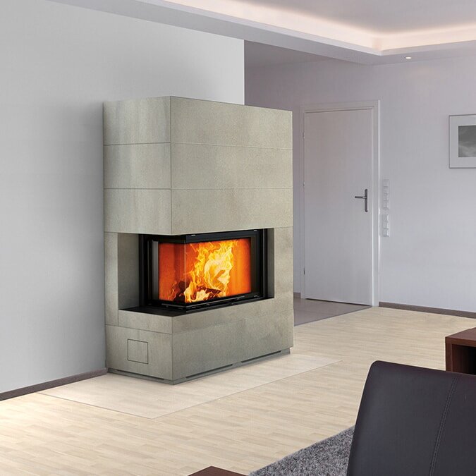 Kaminbausatz Camina S10 - 9 kW - Speicherkamin