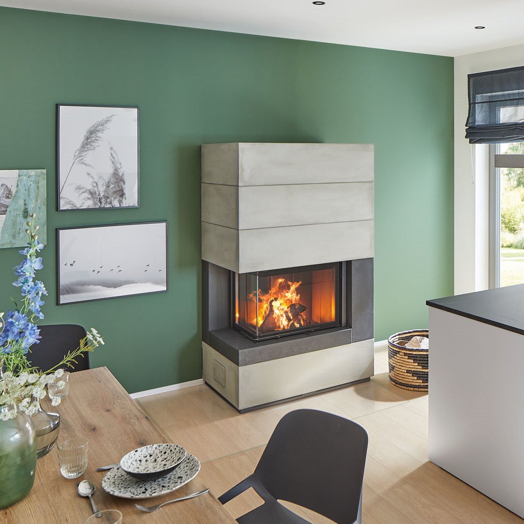 Kaminbausatz Camina S10 - 9 kW - Speicherkamin