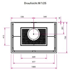 Kaminbausatz Camina S10 - 14,9 kW - Speicherkamin - wasserführend